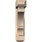Ekena Millwork Balboa Craftsman Smooth Bracket w/ Offset Brace, Douglas Fir, 5 1/2"W x 24"D x 24"H BKT0604X24X24BOA04SDF - alternate 3
